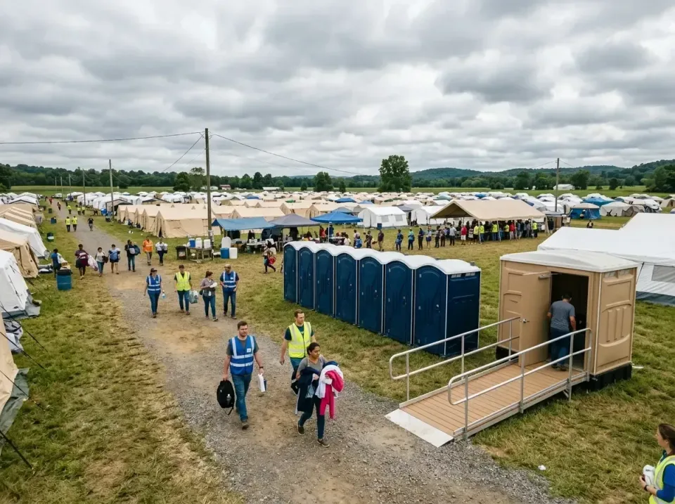 disaster-relief-camp-restrooms-010 — frequently asked questions, Dumpster & Portable Bathrooms Rental in El Rio, CA
